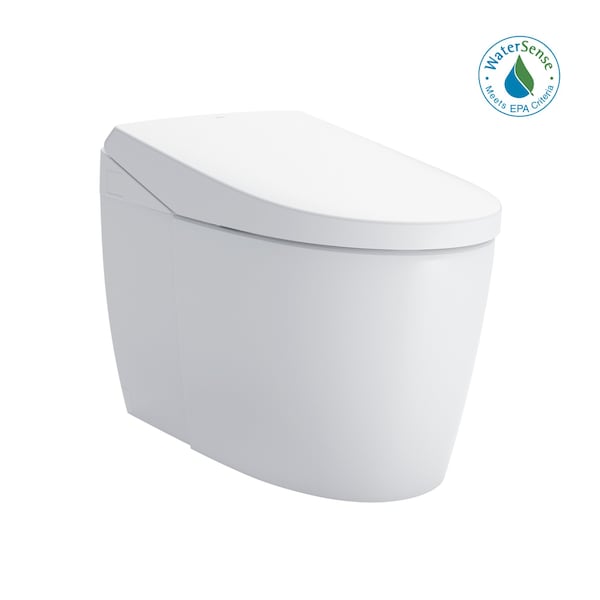 Toto Neorest AS 0.8 / 1 GPF Dual Flush One Piece Elongated Toilet with Integrated Smart Bidet Seat MS8551CUMFG#01 - main